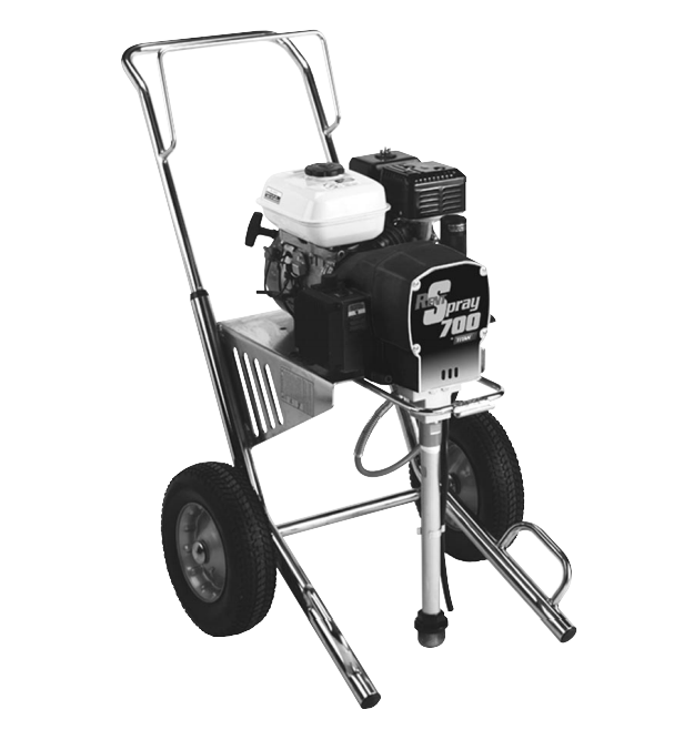 RentSpray 700 Gas Piston Pump